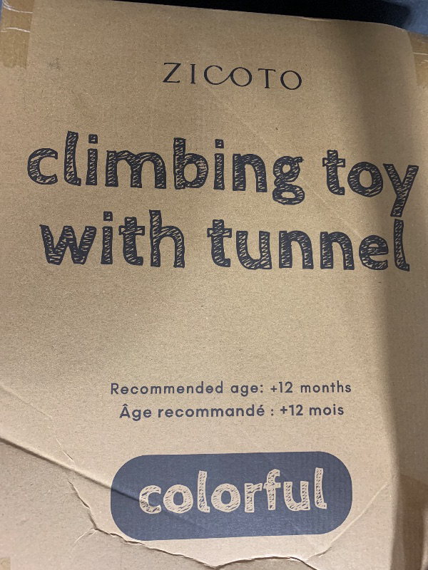 Photo 1 of Fun Climbing Toy Set for Toddlers Aged 1-3 - Incl. Crawl Through Tunnel, Large Ball Pit & Climbing Blocks for Unlimited Indoor Fun - Perfect Foam Play Gym for Baby/Kids to Safely Learn New Skills