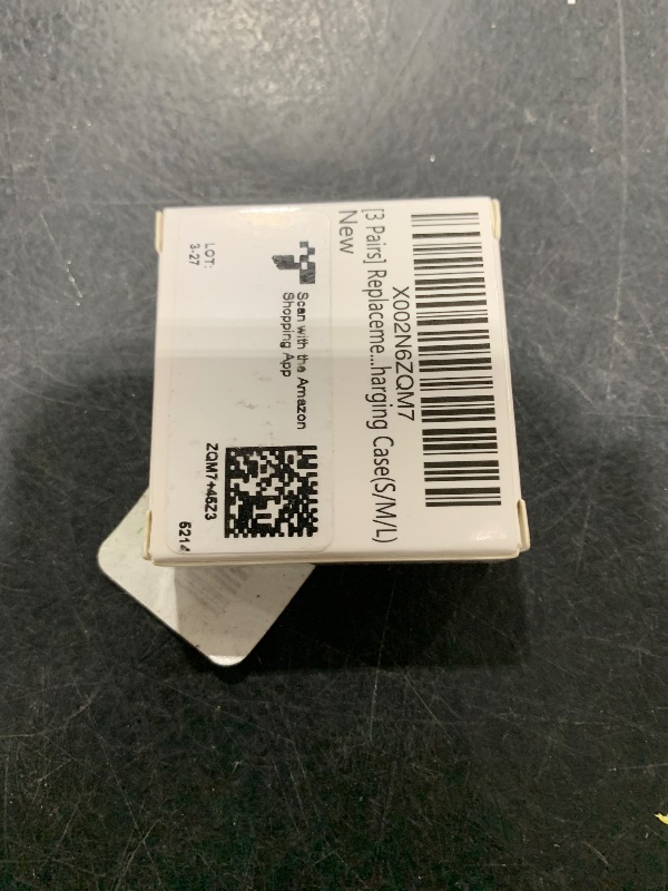 Photo 1 of [3 Pairs] Replacement Ear Tips for Airpods Pro and Airpods Pro 2nd Generation with Noise Reduction Hole, Silicone Ear Tips for Airpods Pro with Portable Storage Box and Fit in The Charging Case(S/M/L)