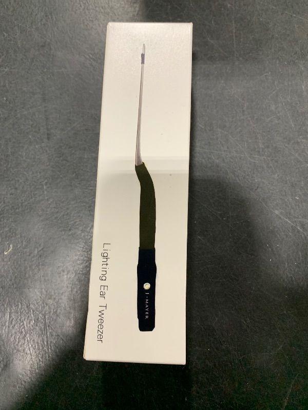 Photo 1 of Stainless Steel Ear Wax Removal Tweezers with LED Light - Precision Tweezers for Ear Wax Removal