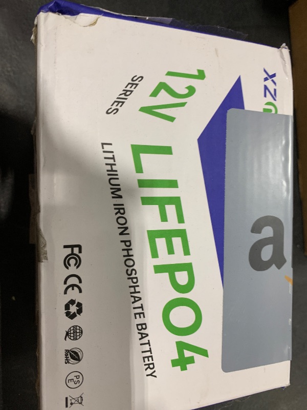 Photo 1 of XZNY Compact 12V 18Ah LiFePO4 Lithium Battery, 4000+ Cycles 12 Volt Lithium Battery Built-in 20A BMS, 12V 18Ah Battery for Garmin Fish Finder Battery, Power Wheels, Mobility Scooter, Lighting Supply