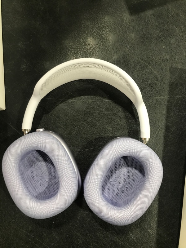 Photo 1 of Apple AirPods Max Wireless Over-Ear Headphones, Pro-Level Active Noise Cancellation, Transparency Mode, Personalized Spatial Audio, USB-C Charging, Bluetooth Headphones for iPhone - Purple