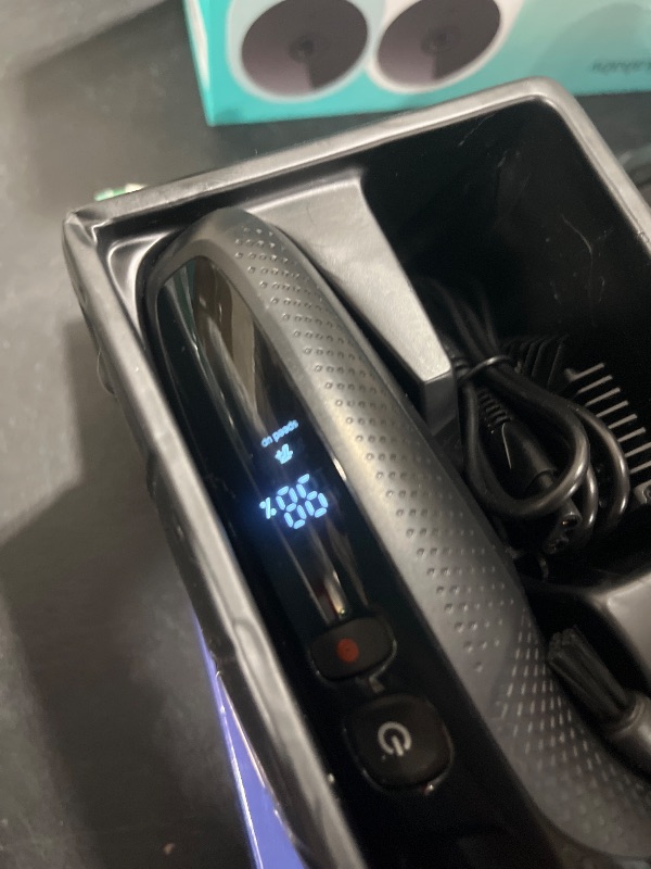Photo 1 of rategist Cordless Electric Razor for Men: 3-in-1 Shaver for Beard/Nose/Sideburns - IPX7 Waterproof Travel Kit - Turbo Speed & Precision Blades
