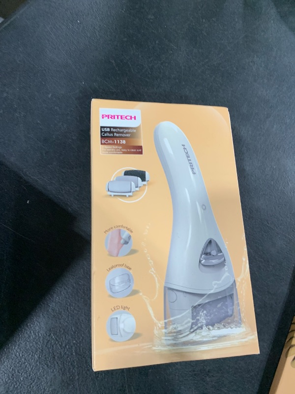 Photo 1 of Electric Foot Callus Remover, Rechargeable Portable Electronic Foot File Pedicure Tools, Electric Callus Remover Kit, Professional Pedi Feet Care Perfect for Dead, Hard Cracked Dry Skin Ideal Gift