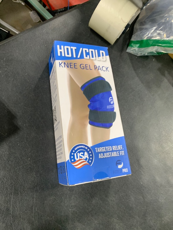 Photo 1 of Fittest Pro Knee Ice Pack Wrap for Pain Relief, Reusable Hot and Cold Therapy Wrap for Swelling, Recovery, and Therapy for Arthritis, Meniscus Tear and ACL