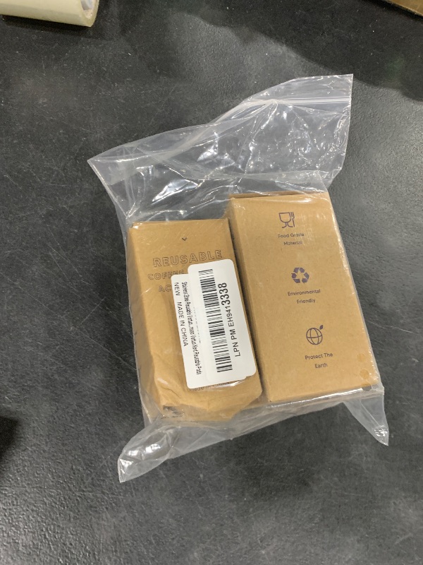 Photo 1 of Stainless Steel Reusable Vertuo Capsule ONLY For VERTUOLINE NEXT+EMPTY Refillable Alumium VERTUOLINE Pods-80+150+230ml Each 2 Pcs + 1Pcs Coffee Capsule Tamper For Nespresso Vertuo Next Reusable Pods