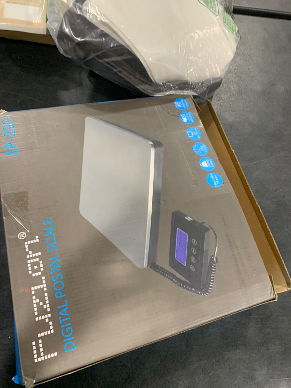 Photo 1 of Fuzion Shipping Scale for Packages Small Business - 440lb x 0.1lb Digital Postal Scale for Packages, Shipping Package Scale, Postage Scale, Postal Scale, Luggage Scale