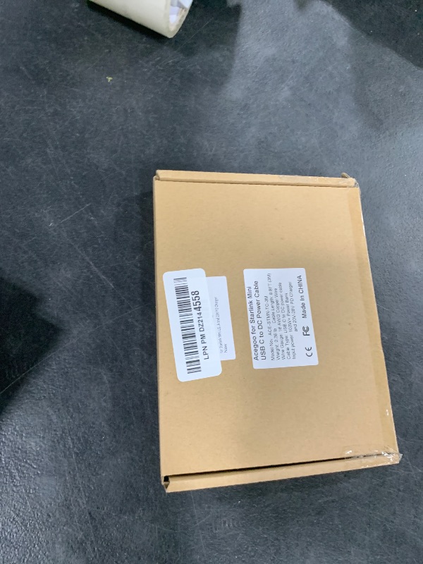 Photo 1 of for Starlink Mini USB C to DC Power Cable, 3M/9.8FT Starlink Mini Cable, 16AWG Copper Wire Waterproof, Compatible with 100W+ Power Bank and 20V PD Charger