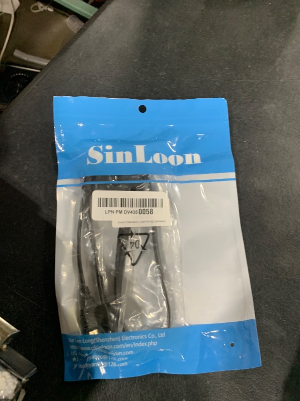 Photo 1 of SinLoon 2.5'' Hard Disk Drive SATA 22Pin to eSATA Data USB Powered Cable Adapter for Optimized for SSD, Support UASP SATA IIIEC-SSHD(Black)