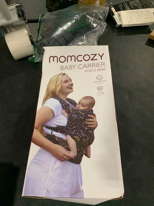 Photo 1 of Momcozy Breathable Mesh Baby Carrier, Ergonomic and Lightweight Infant Carrier for 7-44lbs with Enhanced Lumbar Support, All Day Comfort for Hands-Free Parenting, Air Mesh-Pink