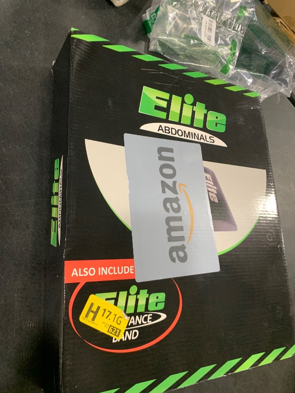 Photo 1 of Elite Sportz Equipment Ab Mat with Resistance Band | High Density Foam Mat for Abs, Non Slip Curved Core Trainer for Sit Ups, Crunches & Back Support | Ab Workout Equipment for Home & Gym Training