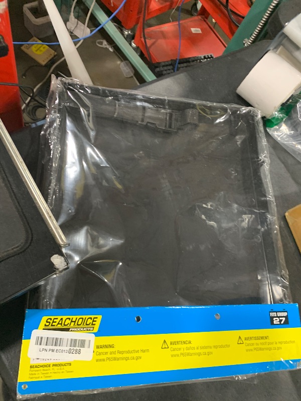 Photo 1 of Seachoice Dual Battery Tray With Poly Strap, Group 27