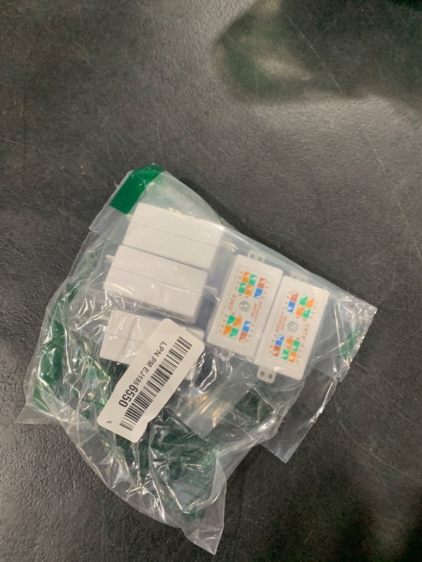 Photo 1 of Cat 6 Junction Box 5 Pack Cat5e Splice Connector Unshielded, Punch Down Type