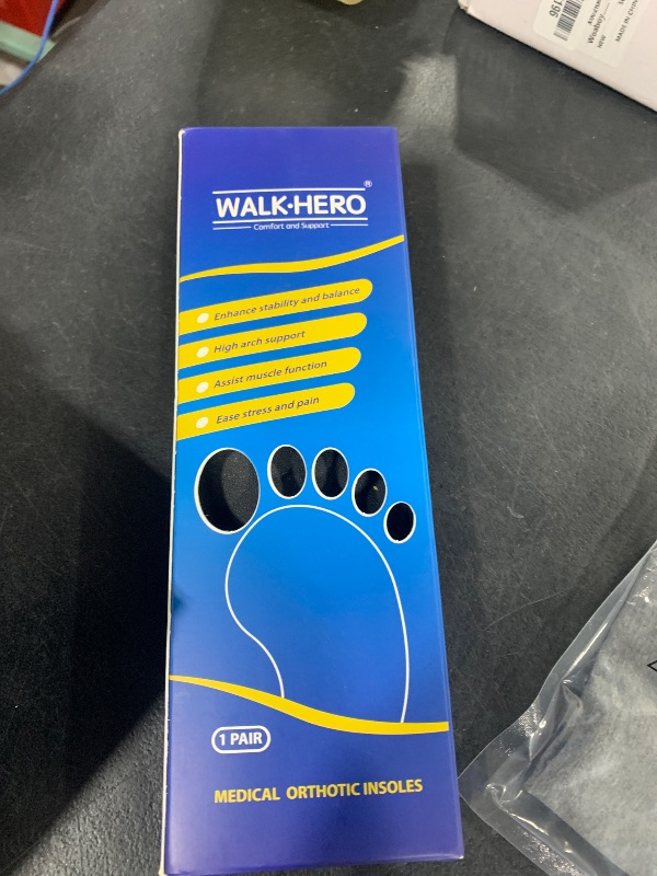 Photo 1 of Plantar Fasciitis Feet Insoles Arch Supports Orthotics Inserts Relieve Flat Feet, High Arch (Mens 6-6 1/2 | Womens 8-8 1/2)