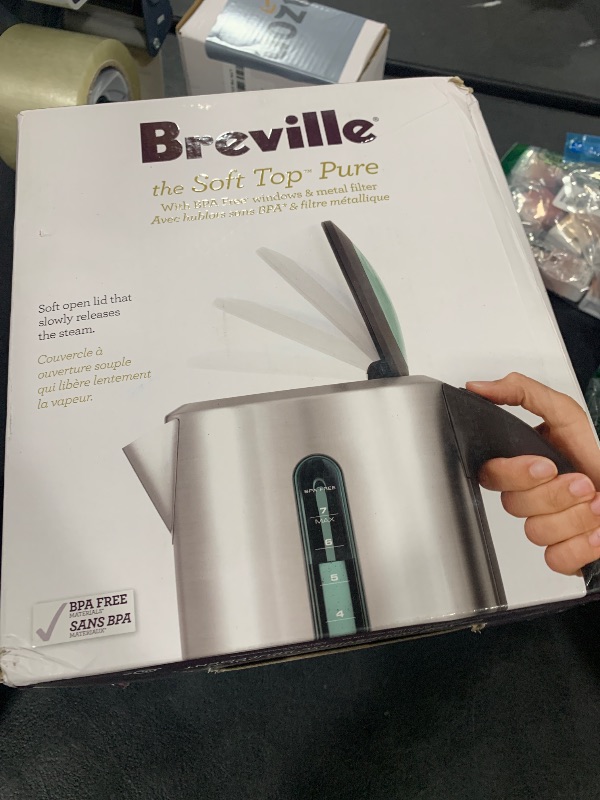 Photo 1 of Breville BKE820XL IQ Kettle Water Heater, 7 Cup, Brushed Stainless Steel