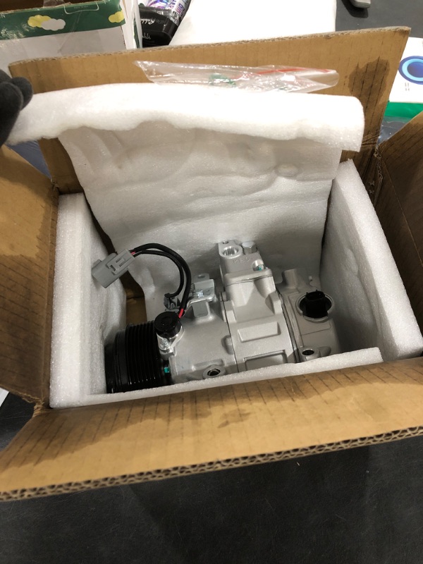 Photo 1 of Air Conditioner AC Compressor with Clutch for Toyota RAV4 3.4L 3.5L 2006 2007 2008 2009 2010 2011 2012, for Venza 3.5L 09 10 11 12 13 14 15 16, for Lexus ES350 3.5L 2007-2012
