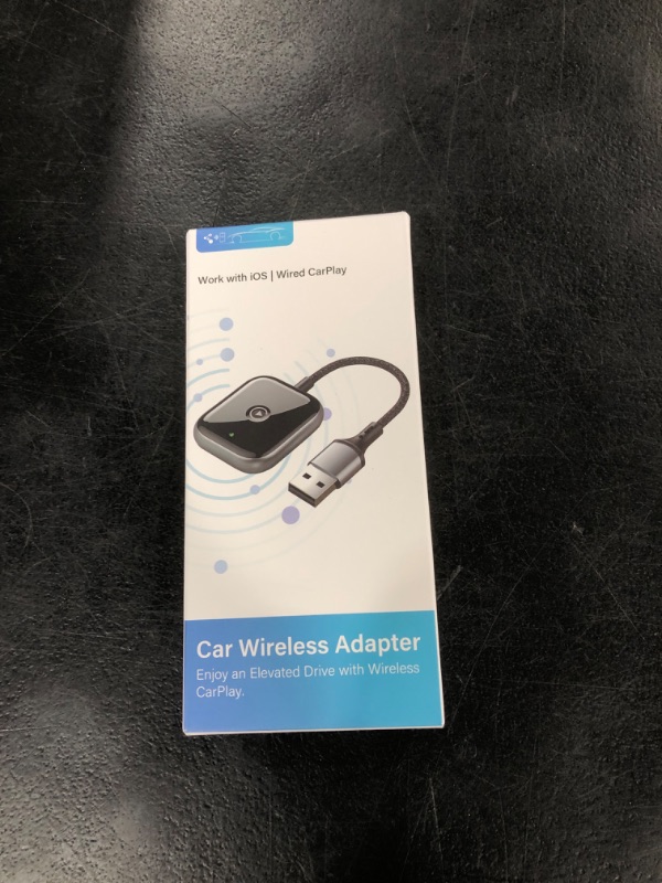 Photo 1 of Wireless CarPlay Adapter for Apple CarPlay, Easy to Upgrade Wired CarPlay to Wireless, Instant Connectivity, Super Mini Car Play Dongle for iPhone Fit for Cars with Built-in CarPlay