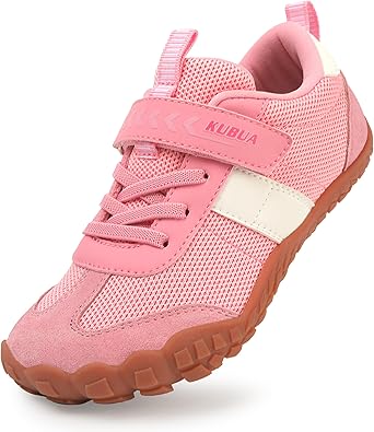Photo 1 of KUBUA Boys Girls Sneakers Kids Barefoot Shoes Comfort Anti-Slip Walking Shoes for Indoor Outdoor Toddler Little Big Kid Size 32