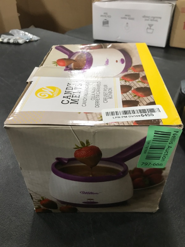 Photo 1 of Wilton Candy Melts Melting Pot, Perfect for Dipping, Drizzling & Decorating Strawberries, Cakepops and other Treats, 2.5-cup Capacity, Packaging May Vary