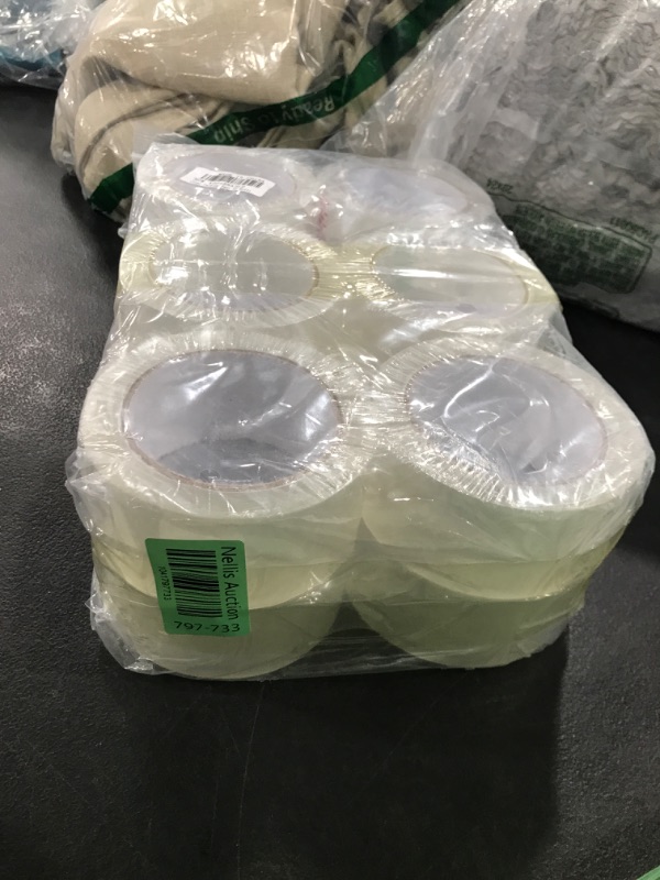 Photo 1 of ALLWIN Clear Packing Tape - 12 Rolls,720 Yards Heavy Duty Packaging Tape for Moving, Shipping, Mailing, Packing Tape Refills, Clear Box Tape (1.88" W x 60 Yards, 12-Pack)
