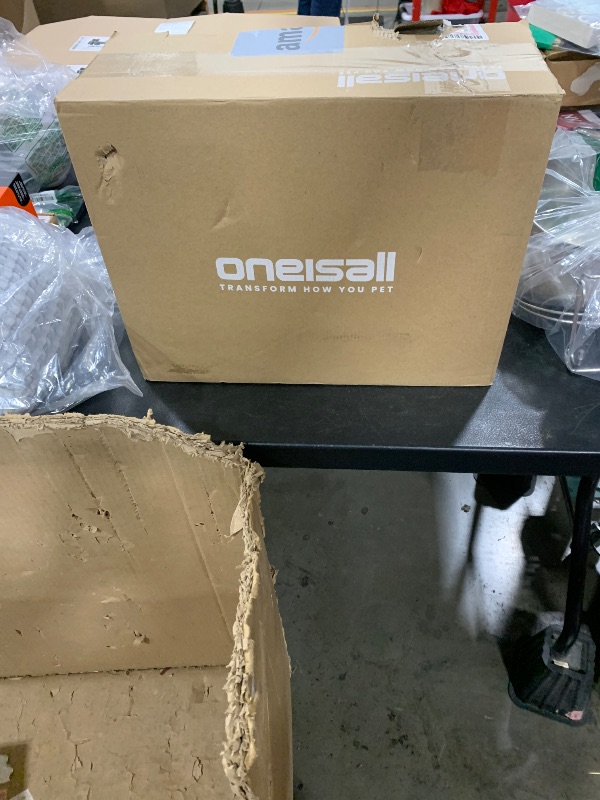 Photo 1 of oneisall Dog Vacuum & Dryer for Shedding Grooming, 8 in 1 Dog Grooming Kit with Metal Blades Pet Clippers, Adjustable Speed and Temperature Control Blower