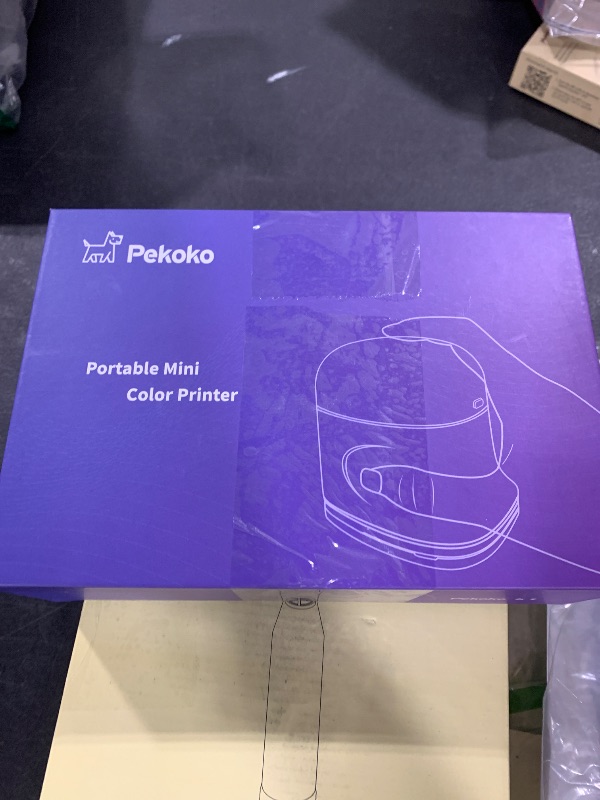 Photo 1 of PEKOKO Mini Handheld Printer K1 Portable Inkjet Printer,Print on Paper,Wood, Clothes, and Other Surface, APP for Customized Text, Barcodes, QR Code, Barcode,Pictures,Logo,Date,Label,Sticker,Tattoos