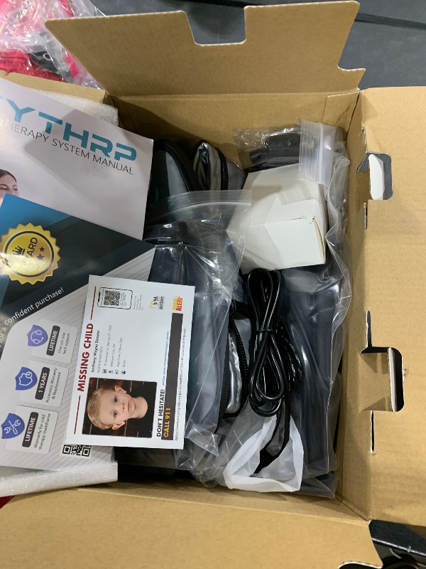 Photo 1 of ICYTHRP Cold Therapy Machine with Programmable Timer, Portable Ice Machine for Knee After Surgery, Knee Replacement Recovery System for Pain Relief w/Compression Pad for Shoulder, Hip and Ankle