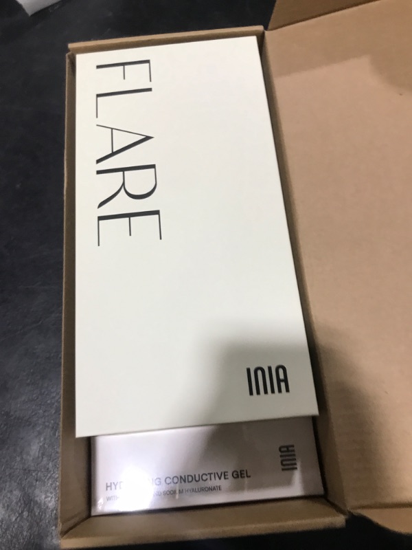 Photo 1 of INIA Micro-Current Facial Device, 3-in-1 Facial Massager Red Light Therapy for Face and Neck True Beauty Glow Device Effective for Wrinkle and Puffiness