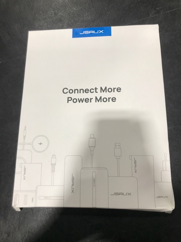 Photo 1 of JSAUX USB C to HDMI Cable 16.4ft |4K@60Hz Type C to HDMI 2.0 Cord, Thunderbolt 3/4 Compatible with iPhone 16/16 Plus/16 Pro/16 Pro Max, MacBook Pro/Air, Samaung S8 to S24, iPad Pro, iMac-Black
