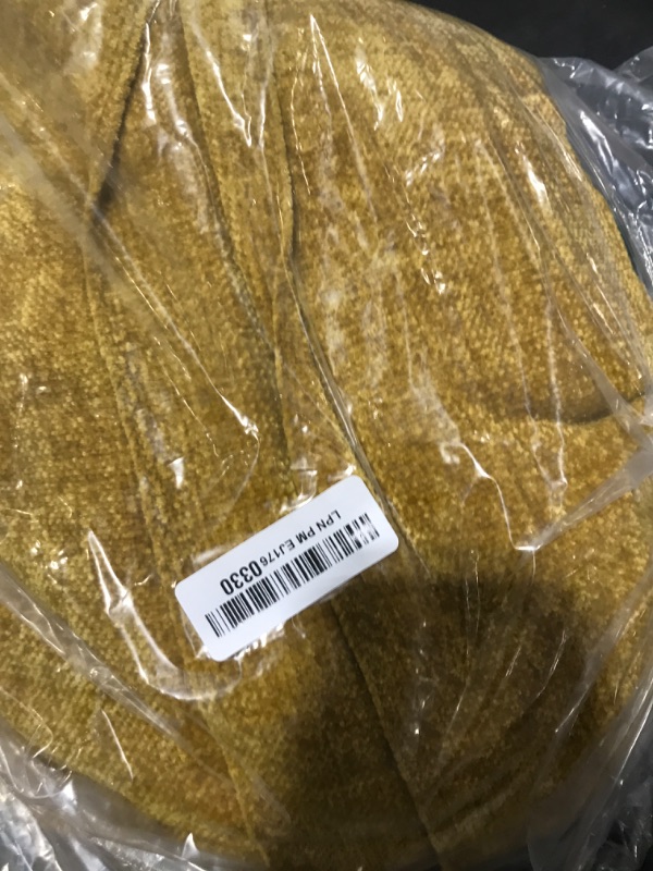 Photo 1 of RECYCO Throw Blanket Soft Cozy Chenille Throw Blanket with Fringe Tassel for Couch Sofa Chair Bed Living Room Gift (Mustard Yellow, 60'' x 80'')