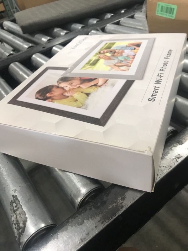 Photo 1 of FRAMEO Digital Picture Frame WiFi 10.1 inch IPS Touch Screen HD Display,16GB Storage, Auto-Rotate,Easy Setup to Share Photos or Videos via Frameo APP