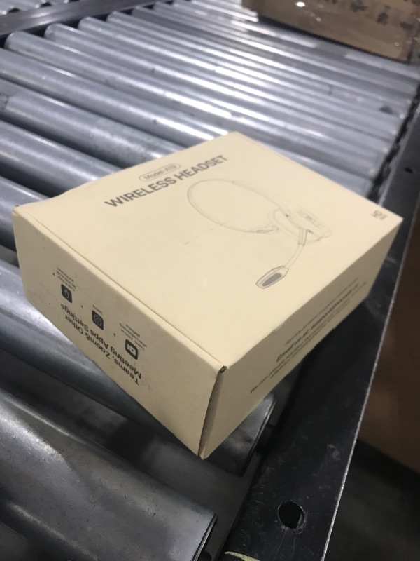 Photo 1 of Trucker Bluetooth Headset, Wireless Headset with Mic, Bluetooth Headsets with Dual Noise Cancelling Microphone & Mute Button, 55Hrs Working Time PC Headsets for Cell Phones, Computer, Truck Driver