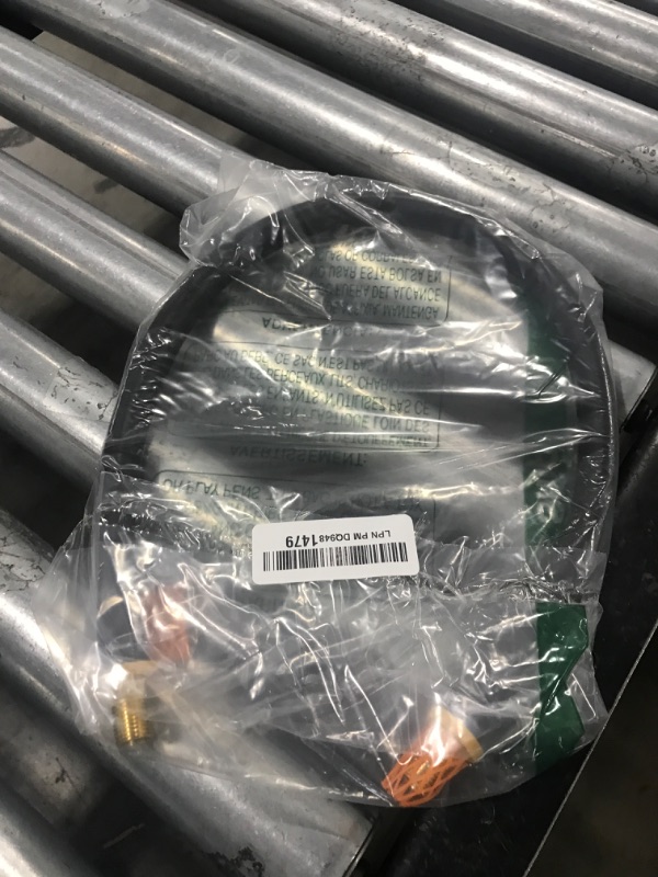 Photo 1 of Short Air Compressor Hose: 1/4" Male NPT To 1/4" Male NPT Connections (Lead-Free Brass) (24 Inches)