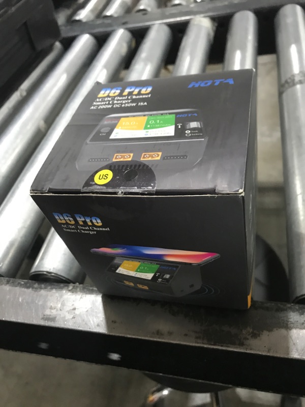 Photo 1 of HOTA D6 Pro Lipo Charger AC200W DC650W 15A for LiHv Nicd NiMH Lipo Battery with Balance Phone Wireless Charging RC Car Drone Parts