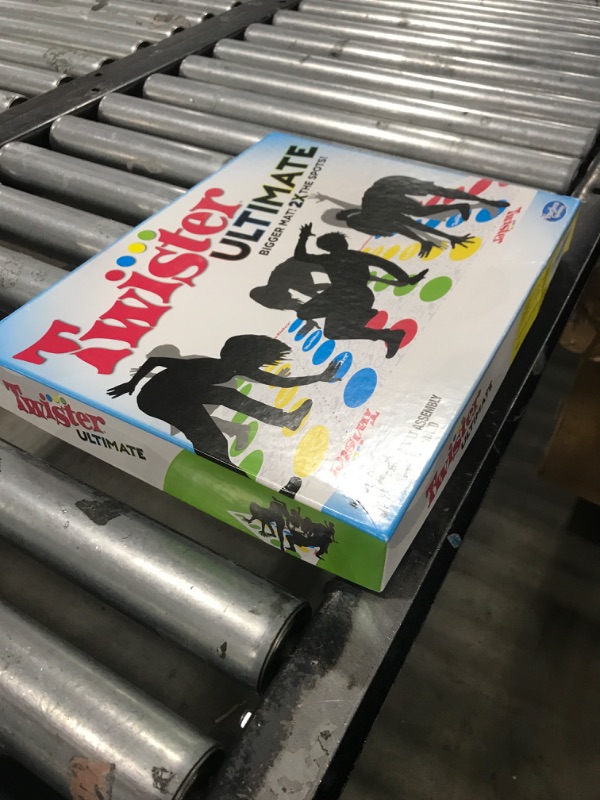 Photo 1 of Hasbro Gaming Twister Ultimate: Bigger Mat, More Colored Spots, Family, Kids Party Game Age 6+; Compatible with Alexa (Amazon Exclusive)