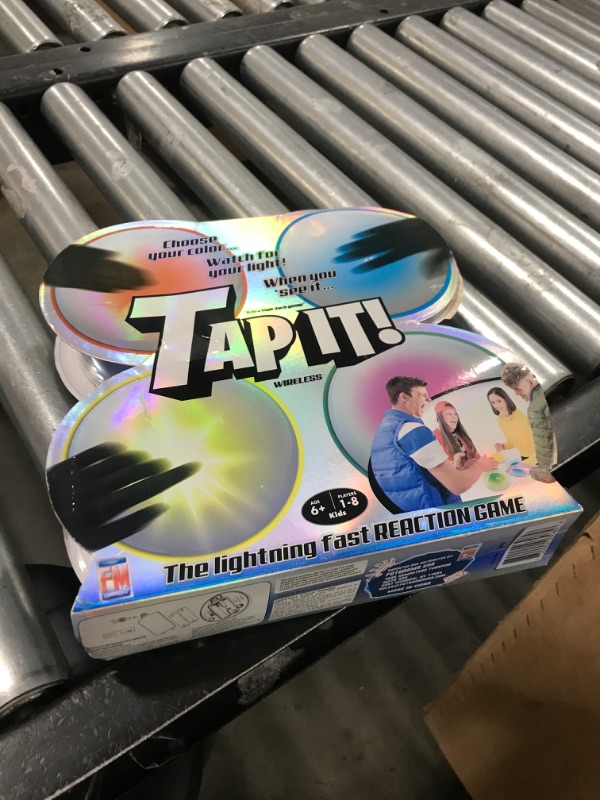 Photo 1 of Fotorama Tap It Wireless Ultra High-Tech Pod , 4 Fun Games in One, Develop Hand-Eye Coordination, Agility, and Memory, Up to 8 Players, for Ages 6 and Up , White
