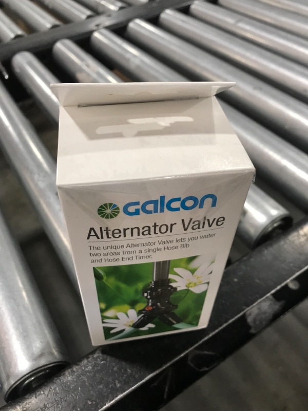Photo 1 of Galcon Alternator Valve Dual Outlet Tap Timer Automatic Watering System, Universal, Black GAY1S0312P0