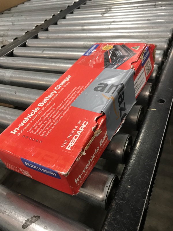 Photo 1 of REDARC 50A In-Vehicle DC to DC Charger with MPPT — Dual Input for Solar & Alternator Charging, Green Power Priority - 12 or 24V Battery Charger Suitable with AGM, GEL, Lithium LiFePO4 Batteries