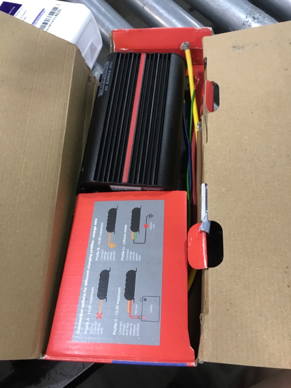 Photo 1 of REDARC 50A In-Vehicle DC to DC Charger with MPPT — Dual Input for Solar & Alternator Charging, Green Power Priority - 12 or 24V Battery Charger Suitable with AGM, GEL, Lithium LiFePO4 Batteries