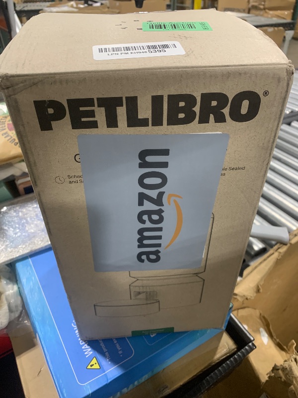 Photo 1 of PETLIBRO Automatic Cat Feeder, 5G WiFi Automatic Dog Feeder with Freshness Preservation, 5L Timed Cat Feeder with Low Food Sensor, Up to 10 Meals Per Day, Granary Pet Feeder for Cats, Black