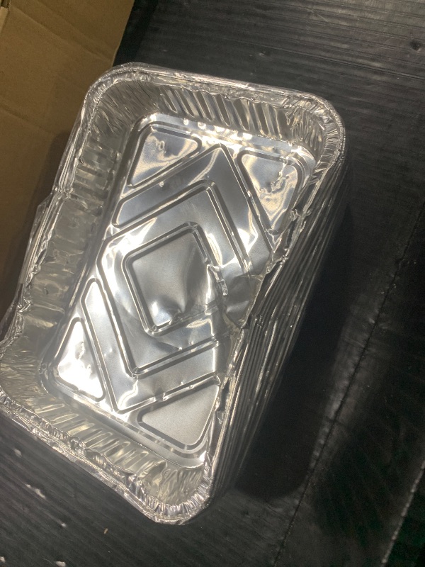 Photo 1 of Waytiffer 20Pack Drip Pans Compatible with Weber Grills Spirit Gas Grills, Q Grills, Genesis and Genesis II LX 200 300 Series,Disposable Aluminum Foil BBQ Grease Trays, 8.5 x 6 Inch