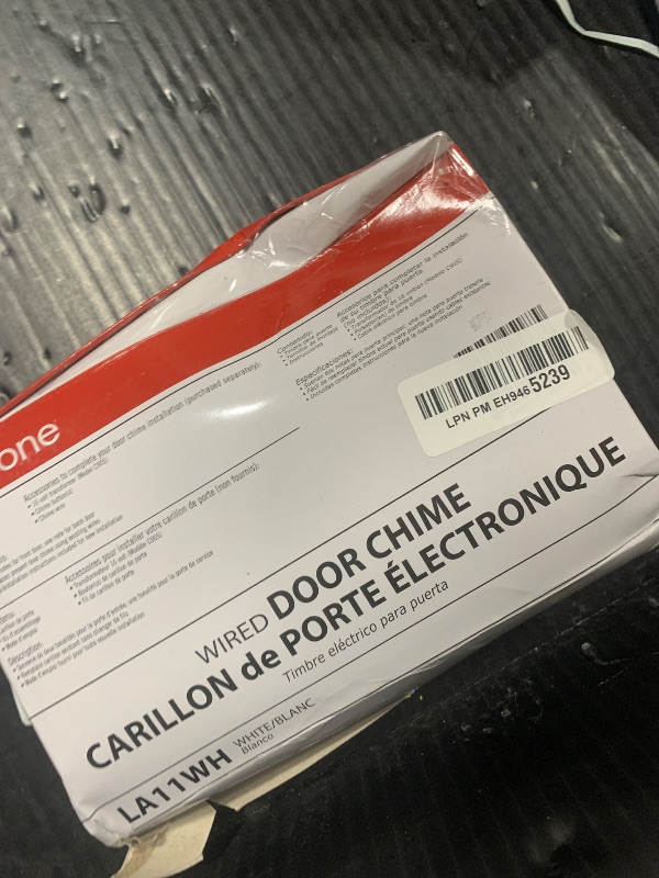 Photo 1 of Broan-NuTone LA11WH Door Chime, White Textured