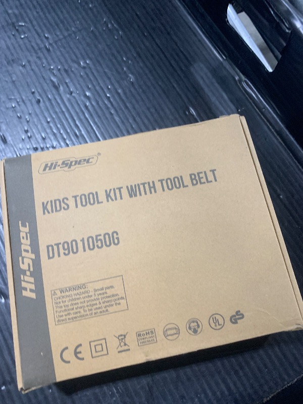 Photo 1 of Hi-Spec 16pc Orange Kids Tool Kit Set & Child Size Tool Belt. Real Kit for DIY Building, Woodwork & Construction Learning for Kids