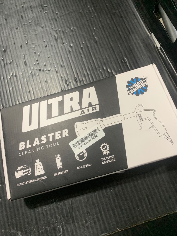 Photo 1 of The Rag Company - The Ultra Air Blaster (Version 2) – Lift and Blast Dirt and Debris Away for Interior Detailing; Durable and Ergonomic Metal Design; Trigger Operated