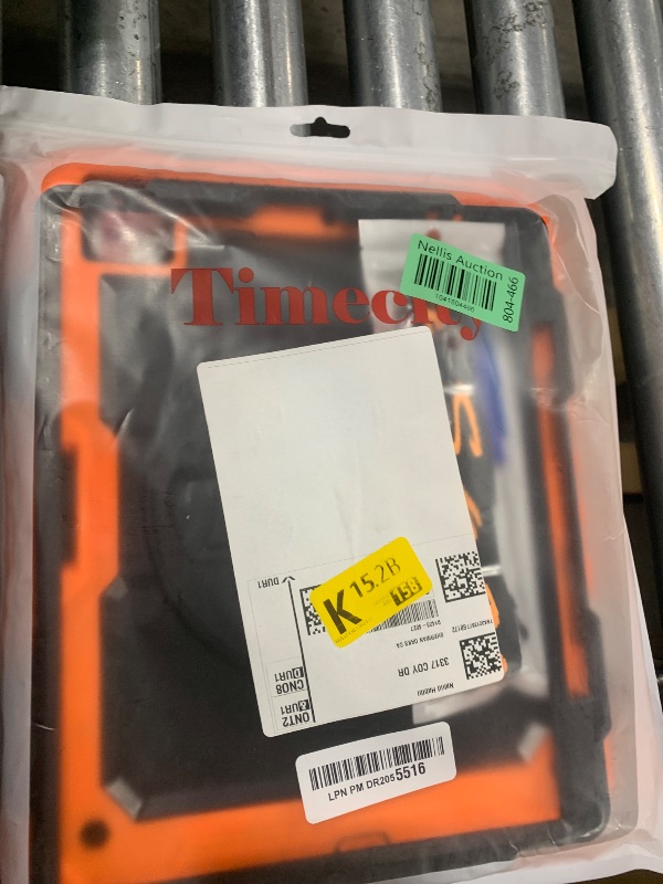 Photo 1 of Timecity iPad Pro 12.9 Case 6th/5th/4th/3rd Gen, 360° Rotating Stand, Pencil Holder & Wireless Charging, Shockproof with Screen Protector & Shoulder Strap - for Designers & Professionals - Orange