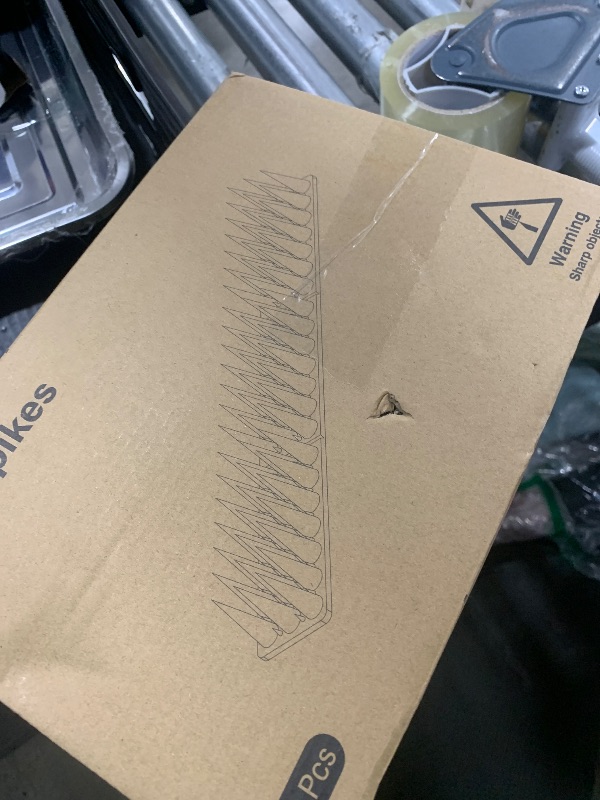 Photo 1 of BORHOOD Bird Spikes, 30 Pack Robin Deterrent for Small Pigeon Squirrel Raccoon Cats Defender for Outside to Keep Birds Away, Plastic Fence Spike for Railing and Roof-Brown
