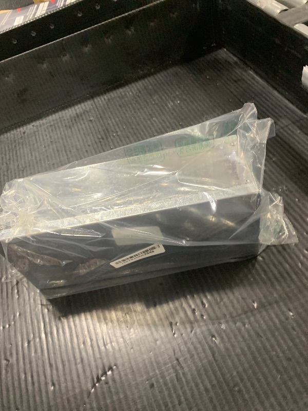 Photo 1 of Lock Box with Folding Handle - Durable Metal Storage Chest with Stackable Design to Secure Valuables, Cash, Jewelry, and Weapons by Stalwart (Silver)