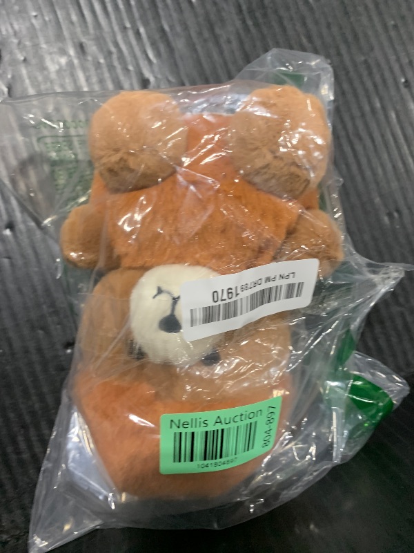 Photo 1 of Apricot Lamb Pumpkin Bear Plush Stuffed Animals for Kids, Soft Cute Plush Toys for Baby Girl and Boy, Fluffy Pumpkin Bear Orange