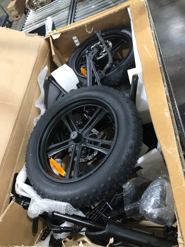 Photo 1 of Windone E2 Electric Bike for Adults, Full Suspension, 48V13Ah Removable Battery, Up to 28MPH & 46.6 Miles (PAS), 750W Ebike with All-Terrain 4.0" Fat Tires, Cruise Control, UL Certified, Moped E-Bike