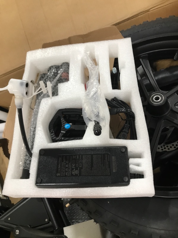 Photo 1 of Windone E2 Electric Bike for Adults, Full Suspension, 48V13Ah Removable Battery, Up to 28MPH & 46.6 Miles (PAS), 750W Ebike with All-Terrain 4.0" Fat Tires, Cruise Control, UL Certified, Moped E-Bike