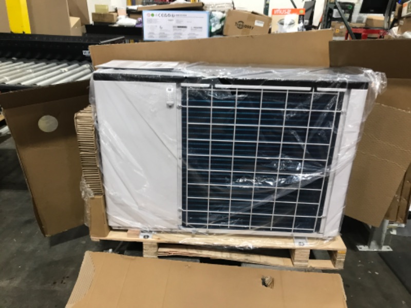 Photo 1 of VEVOR Electric Pool Heat Pump, 35830 BTU, Pool Heaters for 6605-13209GAL Above and In Ground Pools, Low Noise, Heating and Cooling Highly Efficient & Energy-Saving Pool Water Heater AC208-230V 60Hz